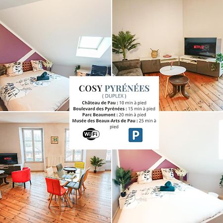 Cosy Pyrenees - 2Ch - Vue Sur Le Chateau & Garage Pau Bagian luar foto